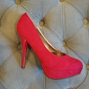 Red Mossimo heels